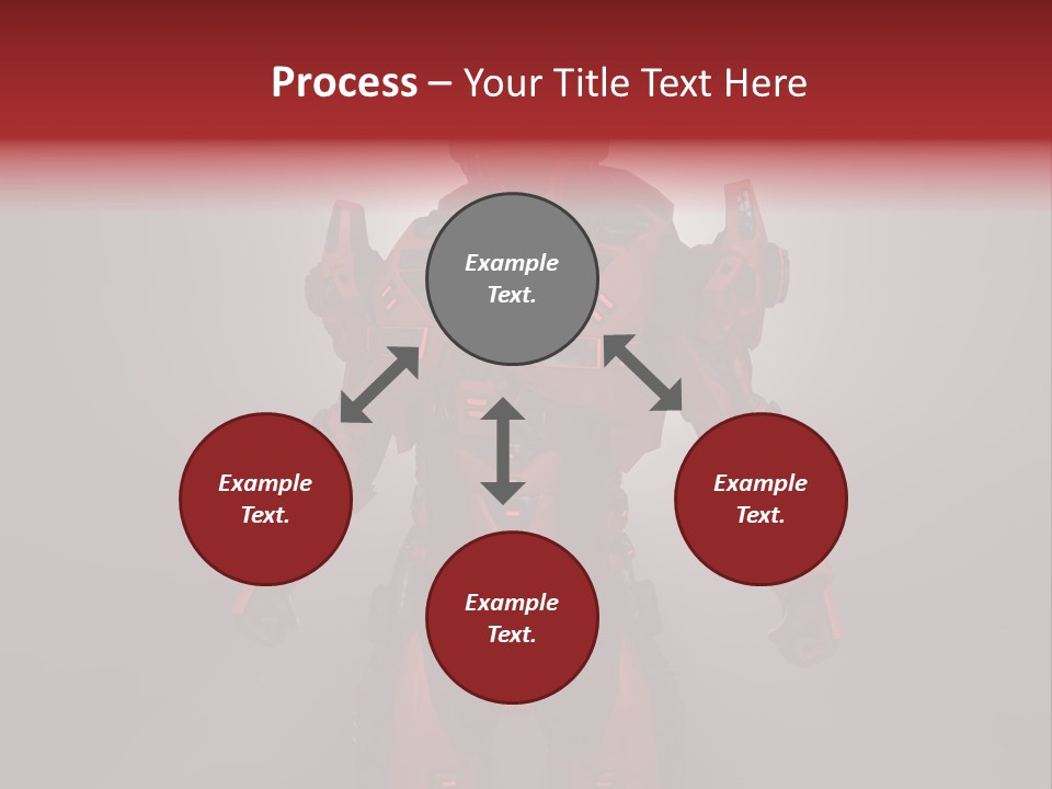 Scifi Digital Warrior PowerPoint Template