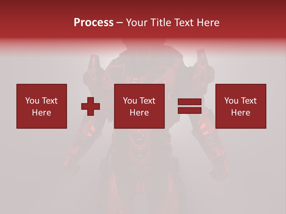 Scifi Digital Warrior PowerPoint Template
