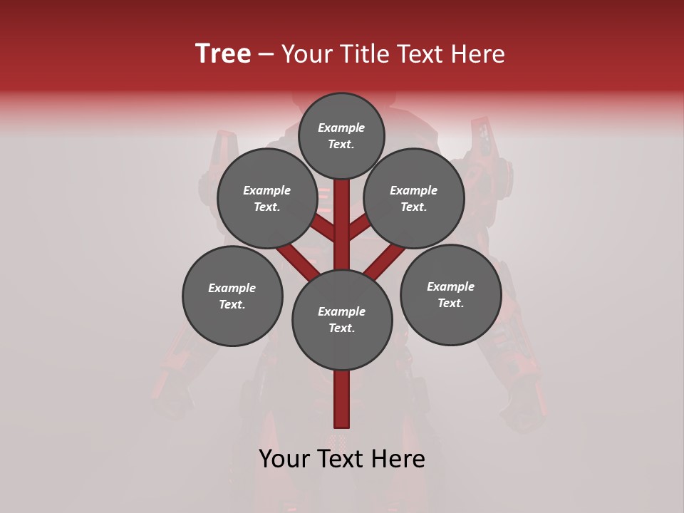 Scifi Digital Warrior PowerPoint Template