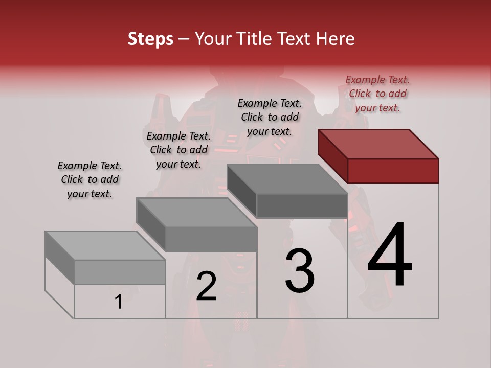 Scifi Digital Warrior PowerPoint Template