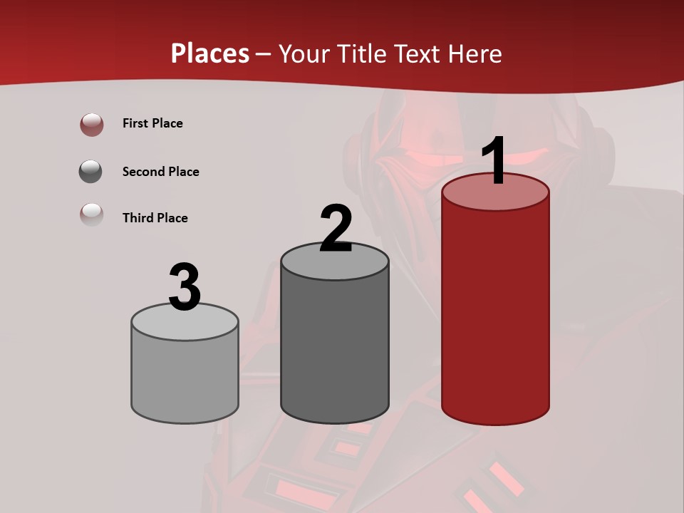 Rendering Head Weapon PowerPoint Template