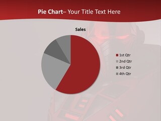 Rendering Head Weapon PowerPoint Template