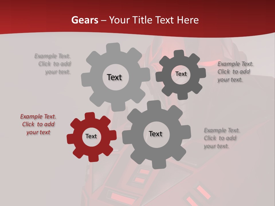 Rendering Head Weapon PowerPoint Template