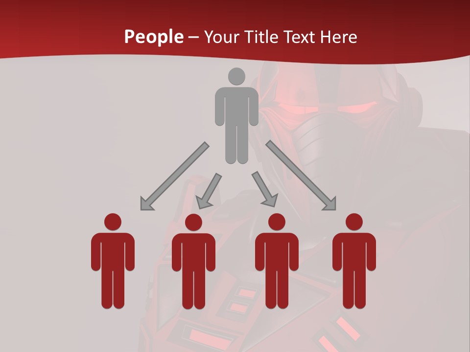 Rendering Head Weapon PowerPoint Template