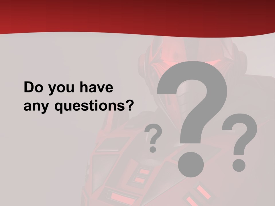 Rendering Head Weapon PowerPoint Template