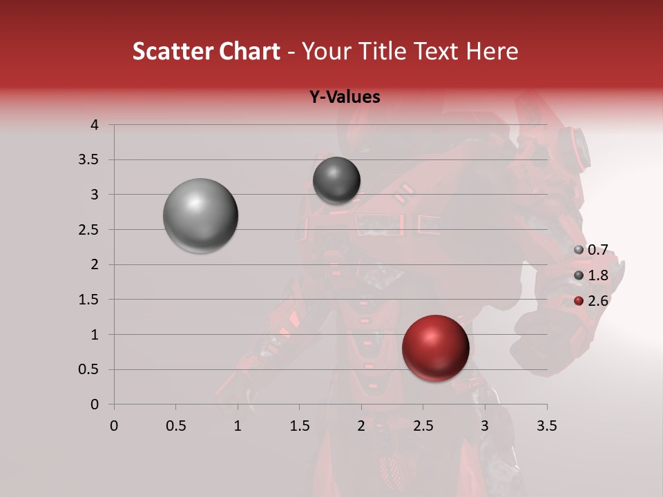 Artificial Steel Soldier PowerPoint Template