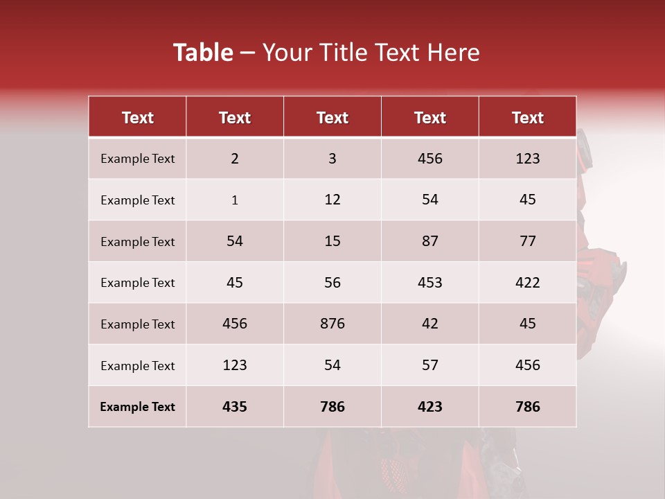 Artificial Steel Soldier PowerPoint Template