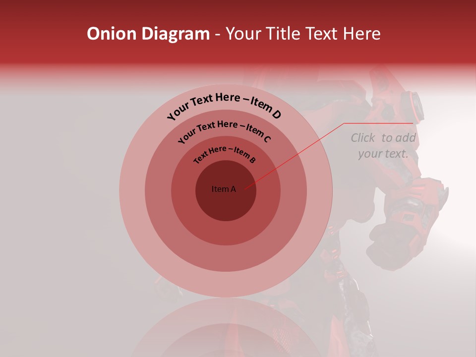 Artificial Steel Soldier PowerPoint Template