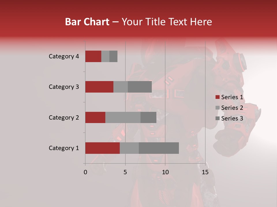Artificial Steel Soldier PowerPoint Template