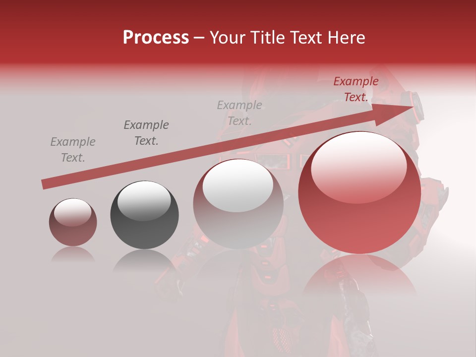 Artificial Steel Soldier PowerPoint Template