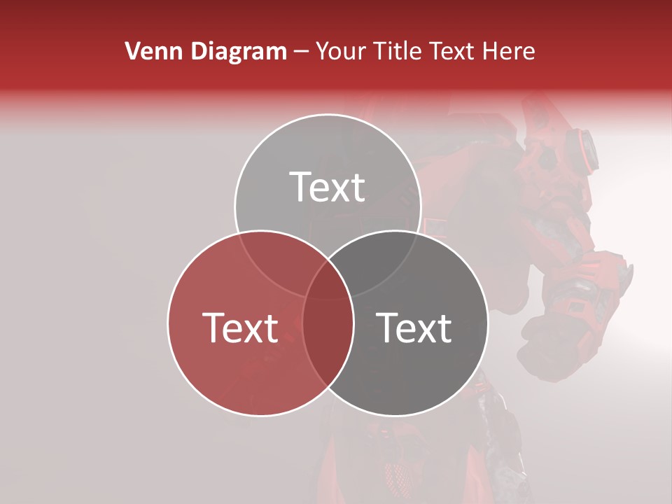 Artificial Steel Soldier PowerPoint Template