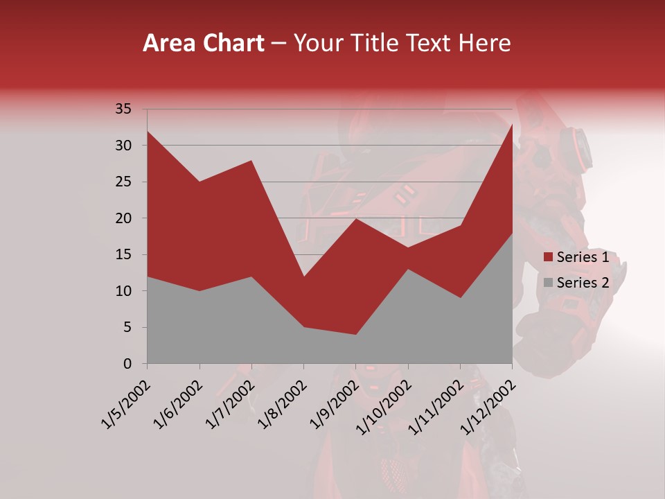 Artificial Steel Soldier PowerPoint Template