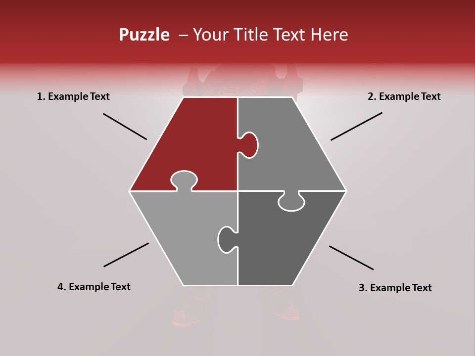 Cyberspace Robot Weapon PowerPoint Template