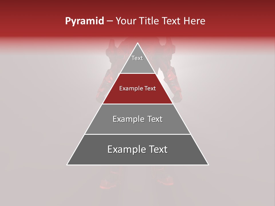 Cyberspace Robot Weapon PowerPoint Template