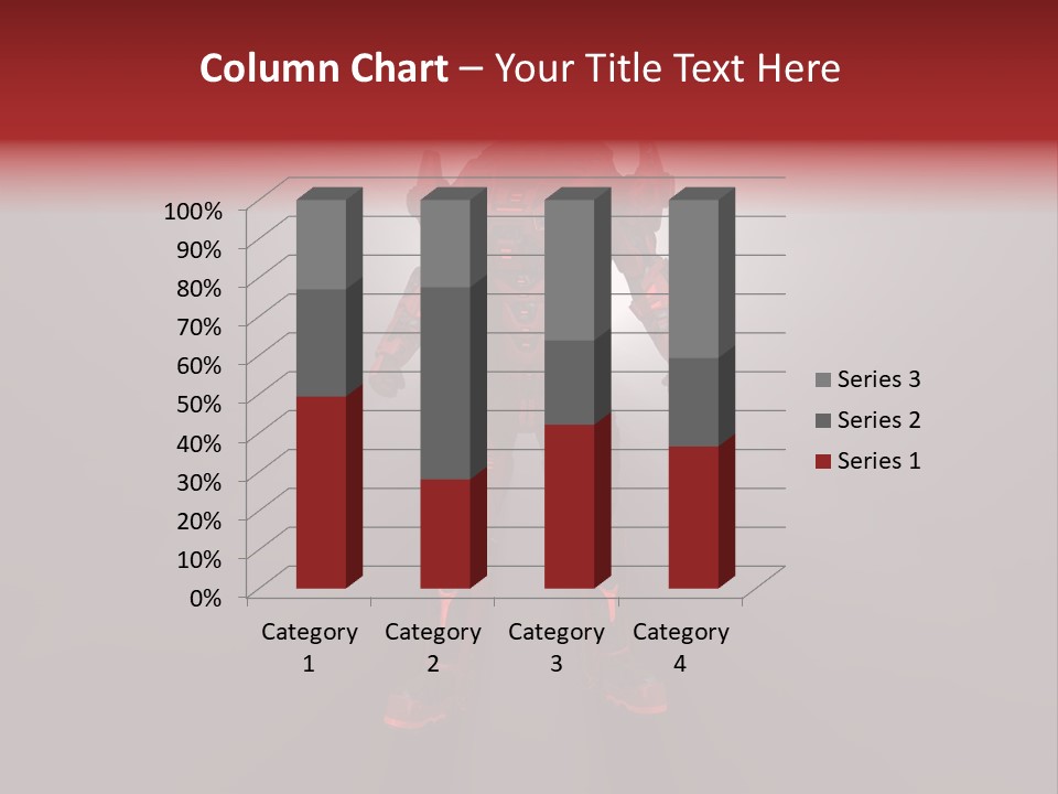 Cyberspace Robot Weapon PowerPoint Template