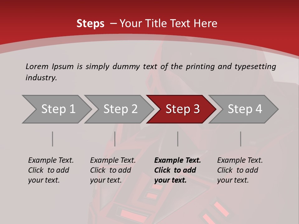 Cyber Soldier Technology PowerPoint Template
