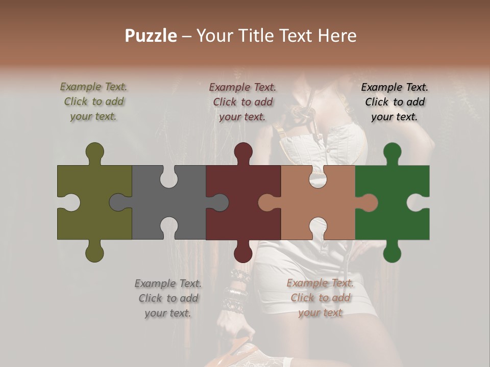 Dress Green Forest PowerPoint Template