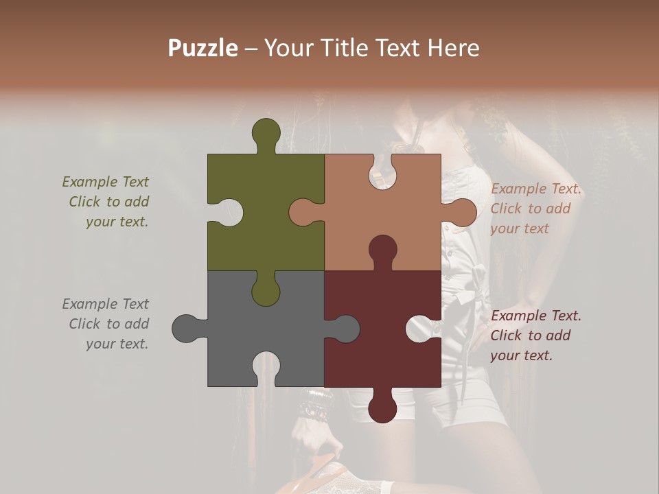 Dress Green Forest PowerPoint Template