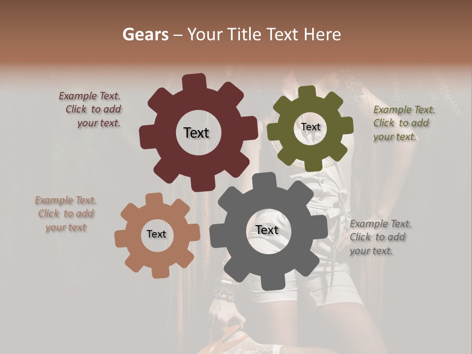 Dress Green Forest PowerPoint Template