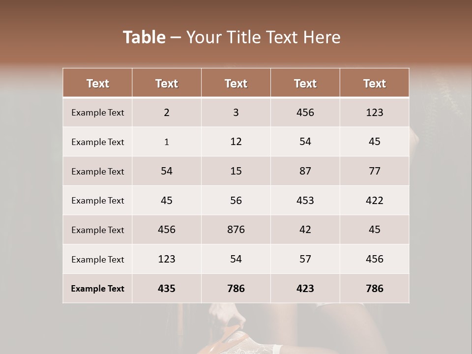 Dress Green Forest PowerPoint Template