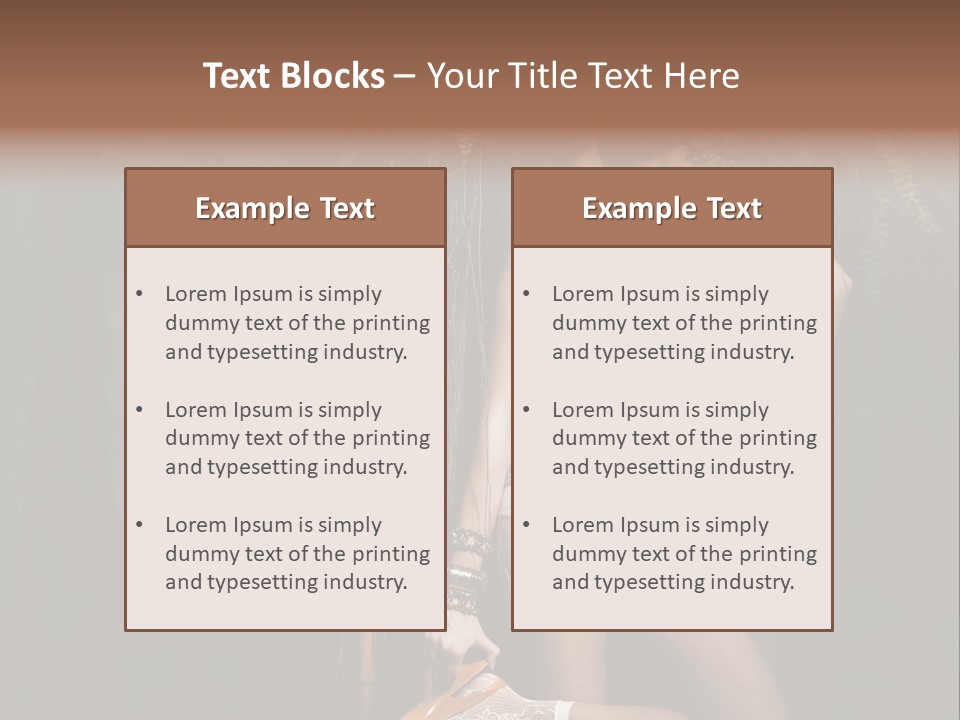 Dress Green Forest PowerPoint Template