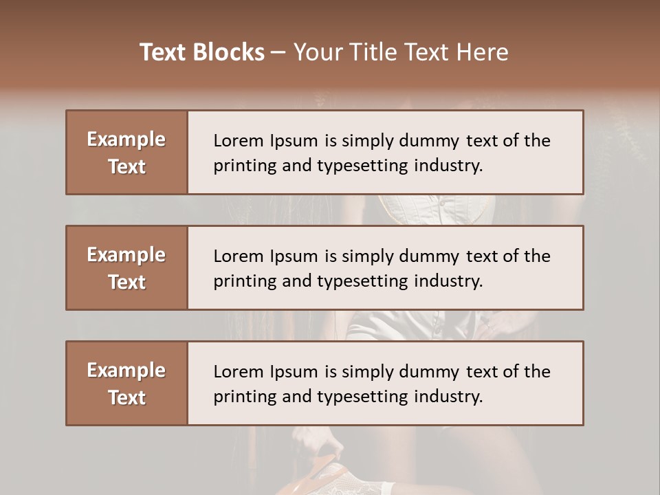 Dress Green Forest PowerPoint Template