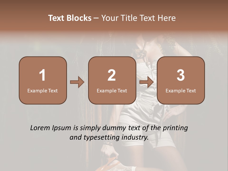 Dress Green Forest PowerPoint Template