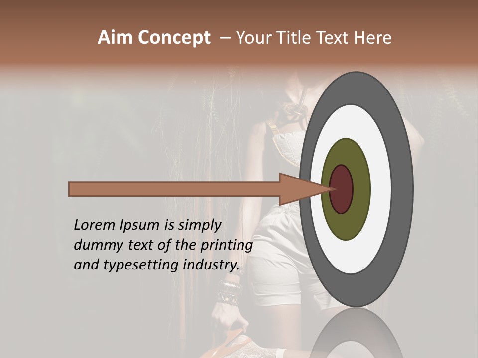 Dress Green Forest PowerPoint Template