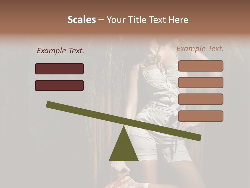 Dress Green Forest PowerPoint Template