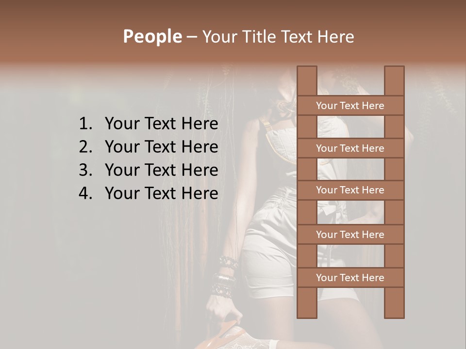 Dress Green Forest PowerPoint Template