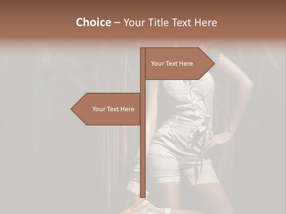 Dress Green Forest PowerPoint Template