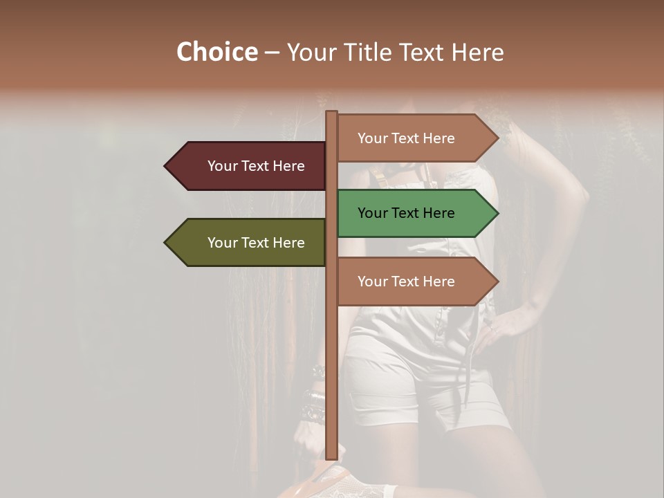 Dress Green Forest PowerPoint Template