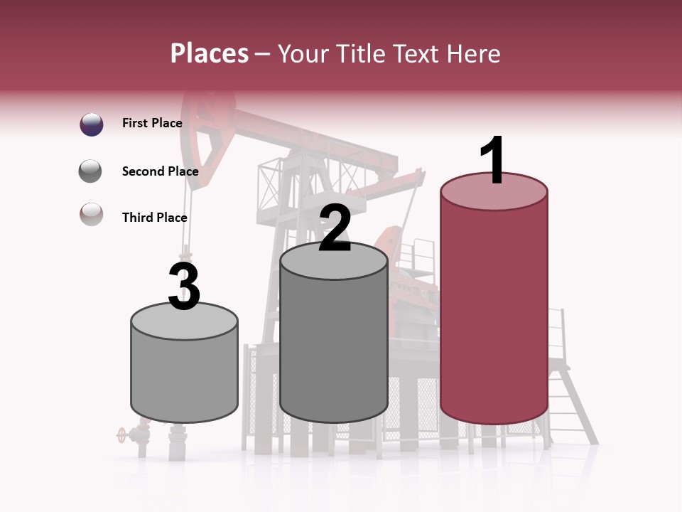 Pipeline Environment Refinery PowerPoint Template