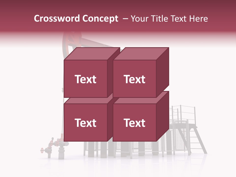 Pipeline Environment Refinery PowerPoint Template
