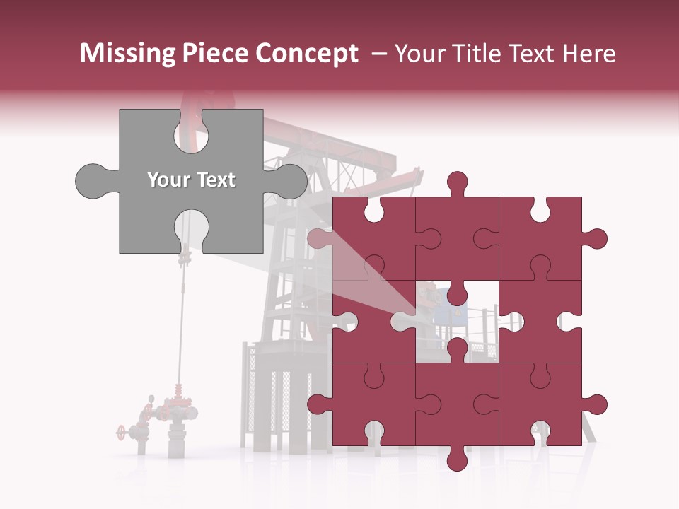 Pipeline Environment Refinery PowerPoint Template