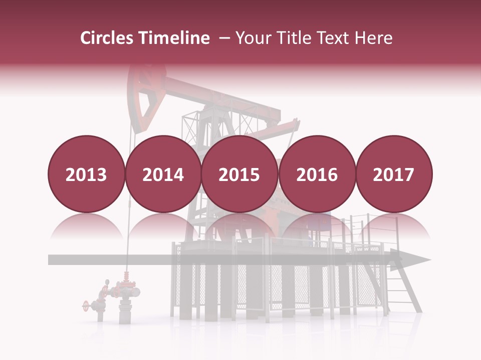 Pipeline Environment Refinery PowerPoint Template