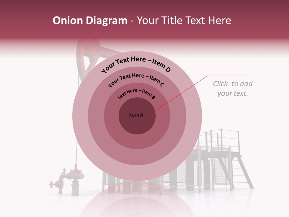 Pipeline Environment Refinery PowerPoint Template