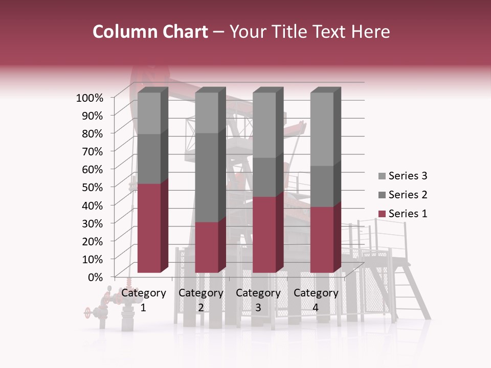 Pipeline Environment Refinery PowerPoint Template