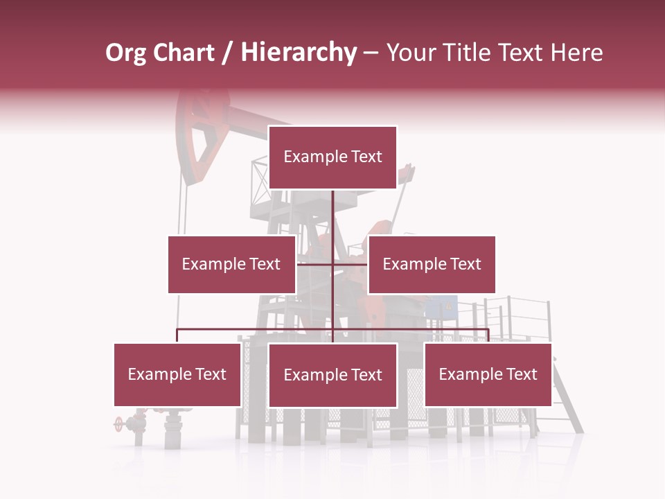 Pipeline Environment Refinery PowerPoint Template