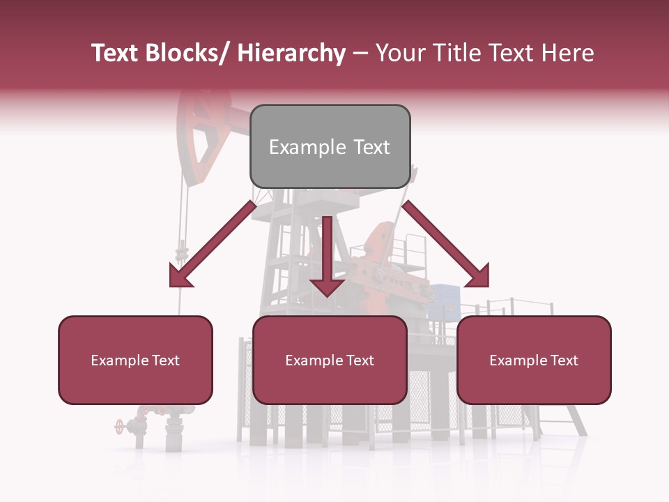 Pipeline Environment Refinery PowerPoint Template