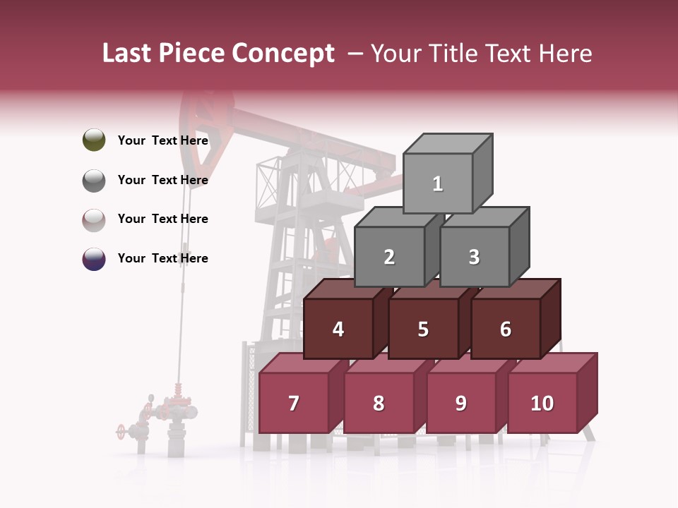 Pipeline Environment Refinery PowerPoint Template