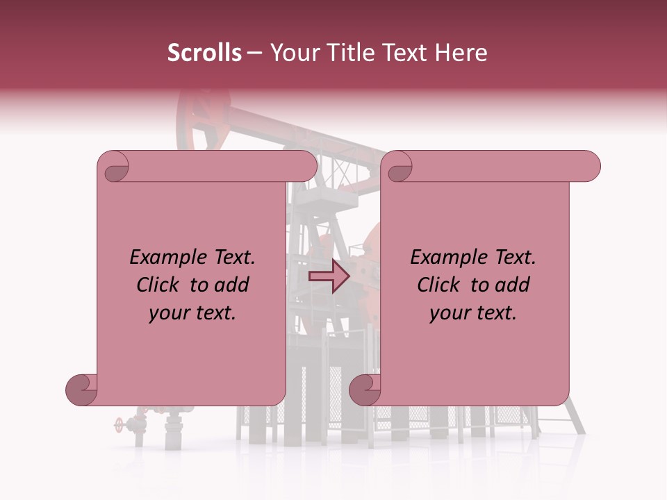Pipeline Environment Refinery PowerPoint Template
