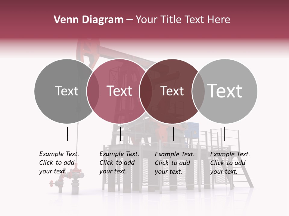 Pipeline Environment Refinery PowerPoint Template