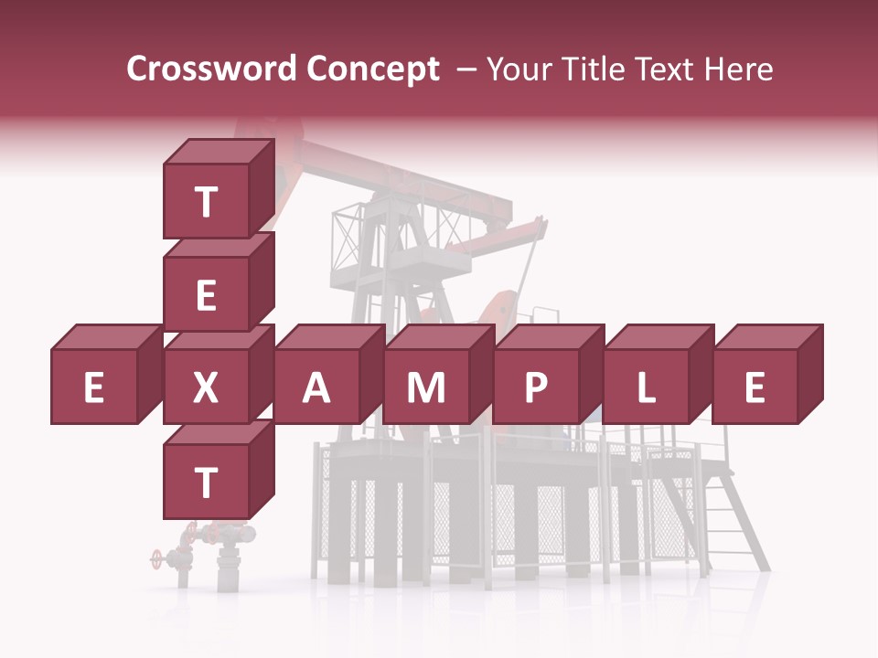 Pipeline Environment Refinery PowerPoint Template