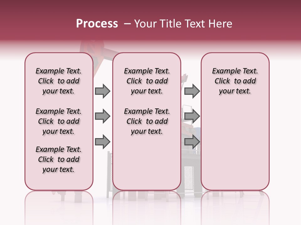 Pipeline Environment Refinery PowerPoint Template