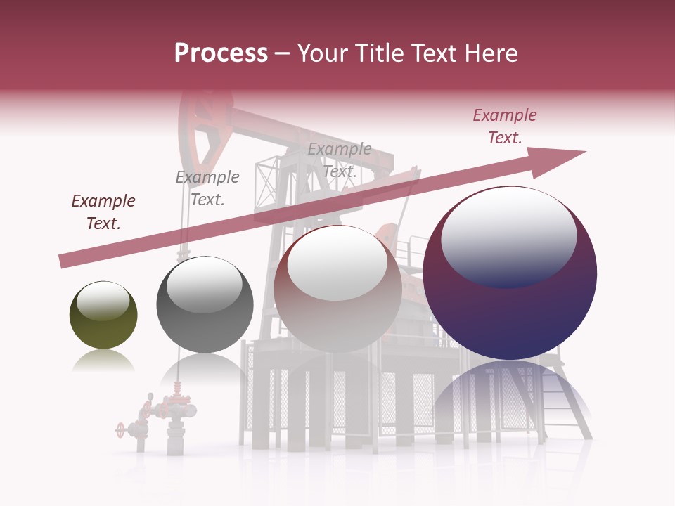 Pipeline Environment Refinery PowerPoint Template