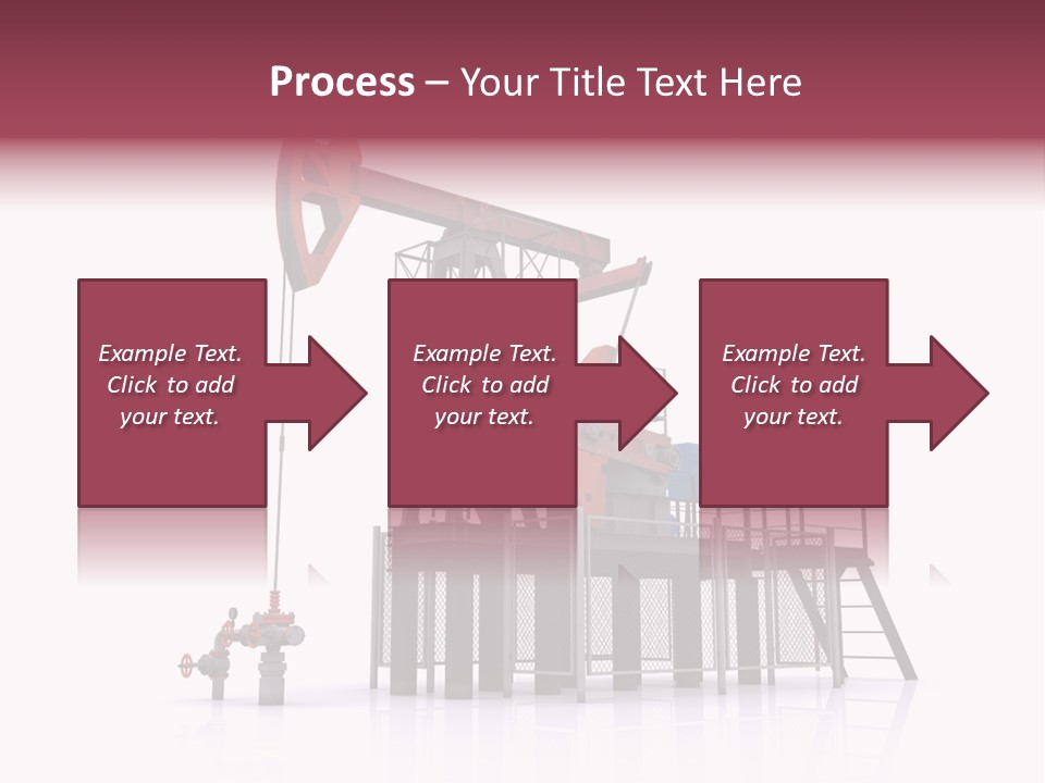Pipeline Environment Refinery PowerPoint Template