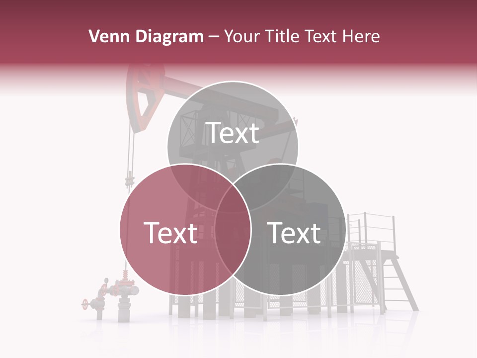 Pipeline Environment Refinery PowerPoint Template