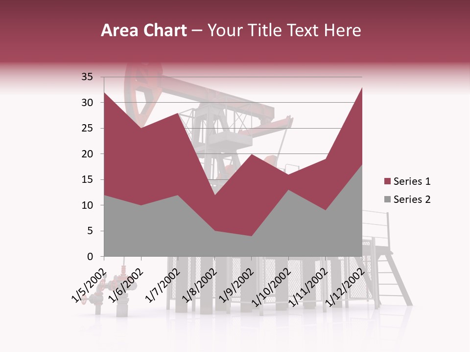 Pipeline Environment Refinery PowerPoint Template