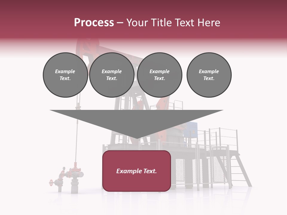 Pipeline Environment Refinery PowerPoint Template